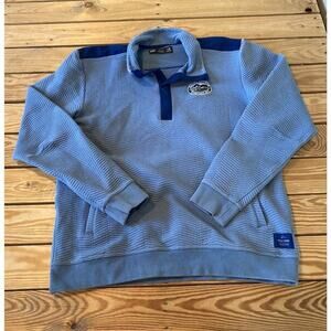 Helly Hansen 1/4 Snap Pullover Top Size Large Men’s Blue
